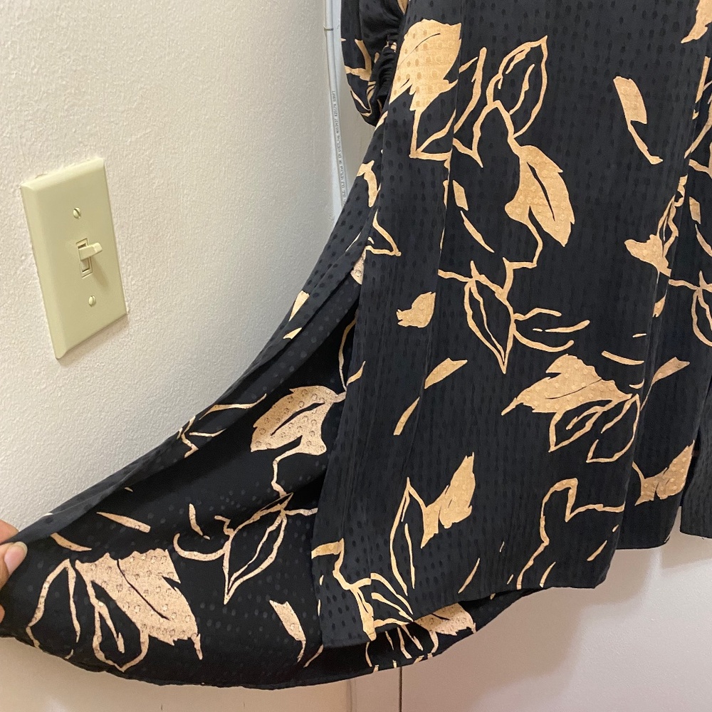 NWOT Ted Baker London Dianna Integral Floral Wrap Dress Size UK 1. - Picture 8 of 13